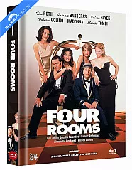 Four Rooms (Limited Mediabook Edition) (Cover D) (Blu-ray + DVD) Blu-ray