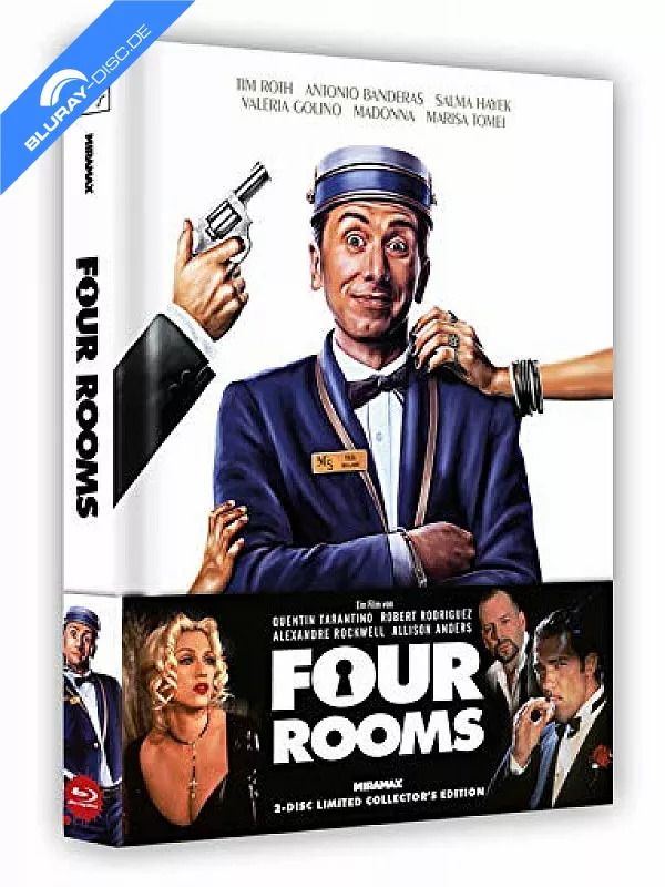 four-rooms-wattierte-limited-mediabook-edition-cover-a-blu-ray---dvd-neu.webp