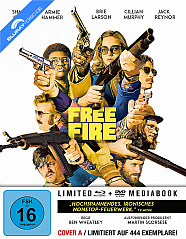 Free Fire (2016) (Limited Mediabook Edition) (Cover A) (Blu-ray + DVD) Blu-ray Free Fire (2016) (Limited Mediabook Edition) (Cover A) (Blu-ray + DVD) Blu-ray