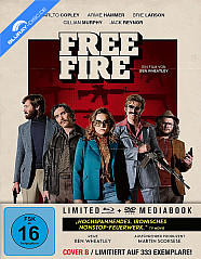 Free Fire (2016) (Limited Mediabook Edition) (Cover B) (Blu-ray + DVD) Blu-ray Free Fire (2016) (Limited Mediabook Edition) (Cover B) (Blu-ray + DVD) Blu-ray