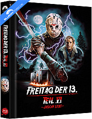 Freitag der 13. - Teil VI - Jason lebt (Limited Mediabook Edition) (Cover D) Blu-ray