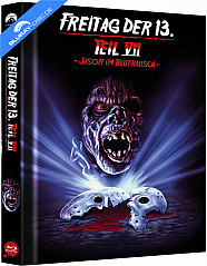 Freitag der 13. - Teil VII - Jason im Blutrausch (Limited Mediabook Edition) (Cover C) Blu-ray