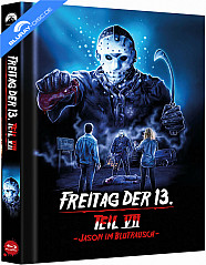Freitag der 13. - Teil VII - Jason im Blutrausch (Limited Mediabook Edition) (Cover D) Blu-ray
