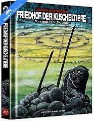 Friedhof der Kuscheltiere - Manchmal ist der Tod besser! (Limited Collector's Edition im Mediaook) (Cover B) Blu-ray