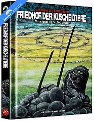 Friedhof der Kuscheltiere - Manchmal ist der Tod besser! (Limited Mediabook Edition) (Cover B) Blu-ray