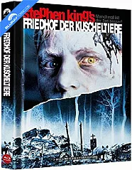 Friedhof der Kuscheltiere - Manchmal ist der Tod besser! (Limited Mediabook Edition) (Cover A) (Blu-ray + DVD) Blu-ray