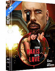 From Paris with Love (Limited Mediabook Edition) (Cover B) Blu-ray