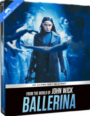 From the World of John Wick: Ballerina 4K - Limited Edition Steelbook (4K UHD + Blu-ray) (HK Import ohne dt. Ton) Blu-ray
