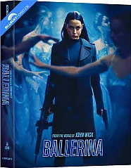 From the World of John Wick: Ballerina 4K - Manta Lab Exclusive #90 Limited Edition Double Lenticular Fullslip A Steelbook (4K UHD + Blu-ray) (HK Import ohne dt. Ton) Blu-ray