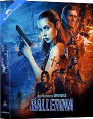 From the World of John Wick: Ballerina 4K - Manta Lab Exclusive #90 Limited Edition Double Lenticular Fullslip B Steelbook (4K UHD + Blu-ray) (HK Import ohne dt. Ton) Blu-ray