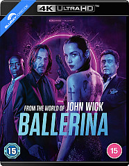 From the World of John Wick: Ballerina 4K (4K UHD + Blu-ray) (UK Import ohne dt. Ton) Blu-ray