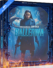 From the World of John Wick: Ballerina 4K - Walmart Exclusive Limited Edition PET Slipcover Steelbook (4K UHD + Blu-ray + Digital Copy) (US Import ohne dt. Ton) Blu-ray