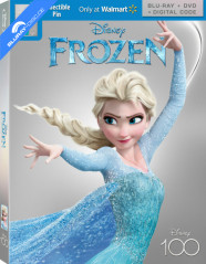 Frozen (2013) - 100 Years of Disney - Walmart Exclusive Limited Edition Slipcover (Blu-ray + DVD + Digital Copy) (US Import ohne dt. Ton) Blu-ray