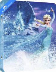 Frozen (2013) 3D - Zavvi Exclusive Limited Edition Steelbook (The Disney Collection #12) (Blu-ray 3D + Blu-ray) (UK Import ohne dt. Ton) Blu-ray
