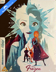 Frozen (2013) - Mondo X #030 Zavvi Exclusive Limited Edition PET Slipcover Steelbook (UK Import ohne dt. Ton) Blu-ray