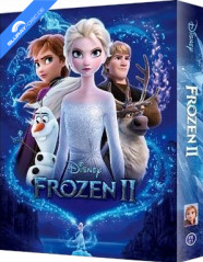 Frozen II - Fanatics Exclusive #1 Lenticular Fullslip Steelbook (Audio CD) (HK Import ohne dt. Ton) Blu-ray