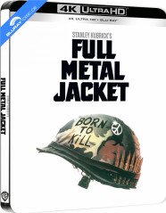 Full Metal Jacket (1987) 4K - Edizione Limitata Steelbook (Neuauflage) (4K UHD + Blu-ray) (IT Import) Blu-ray