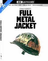 Full Metal Jacket 4K - Limited Edition Fullslip Steelbook (4K UHD + Blu-ray) (TW Import) Blu-ray