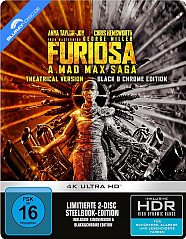 Furiosa: A Mad Max Saga 4K - Black & Chrome Edition (Limited Steelbook Edition) (2 4K …