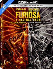 Furiosa: A Mad Max Saga 4K - Black & Chrome Edition - Limited Edition Fullslip Steelbook (2 4K UHD) (TW Import) Blu-ray