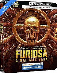 Furiosa: Une Saga Mad Max 4K - E.Leclerc Exclusive Édition Spéciale Steelbook (4K UHD + Blu-ray) (FR Import ohne dt. Ton) Blu-ray