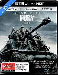 Fury (2014) 4K (4K UHD + Blu-ray + Digital Copy) (AU Import) Blu-ray