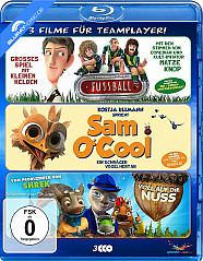 Fussball - Grosses Spiel mit kleinen Helden + Sam O'Cool - Ein schräger Vogel hebt ab + Voll auf die Nuss (3 Filme für Teamplayer) Blu-ray