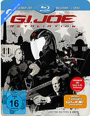 G.I. Joe: Die Abrechnung 3D (Blu-ray 3D + Blu-ray + DVD) (Limited Steelbook Edition inkl. 7 Postkarten) Blu-ray
