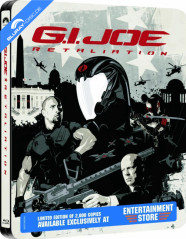 G.I. Joe: Retaliation 3D - Theatrical and Extended Cut - Entertainment Store Exclusive Limited Edition Steelbook (Blu-ray 3D + Blu-ray) (UK Import) Blu-ray