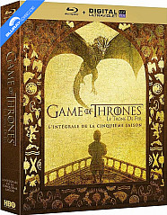 Game of Thrones - Le Trône de Fer: L'intégrale de la Cinquième Saison (Blu-ray + Digital Copy) (FR Import) Blu-ray