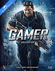 Gamer (2009) (Uncut) (Limited Mediabook Edition) (Cover A) (Blu-ray + DVD) Blu-ray
