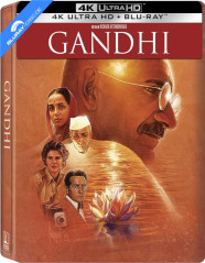 Gandhi 4K - Edizione Limitata Steelbook (4K UHD + Blu-ray + Bonus Blu-ray) (IT Import) Blu-ray