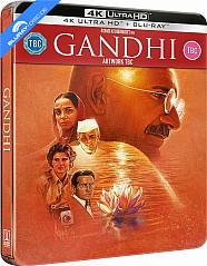 Gandhi 4K - Limited Edition Steelbook (4K UHD + Blu-ray + Bonus Blu-ray) (UK Import) Blu-ray