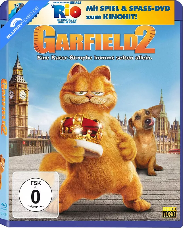 garfield-2-inkl.-rio-activity-disc-neu.webp