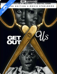 Get Out (2017) + Us (2019) 4K - Limited Edition 2-Movie Steelbook (4K UHD + Blu-ray + Digital Copy) (US Import ohne dt. Ton) Blu-ray