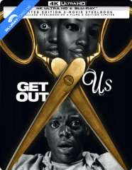 Get Out (2017) + Us (2019) 4K - Limited Edition 2-Movie Steelbook (4K UHD + Blu-ray) (CA Import ohne dt. Ton) Blu-ray