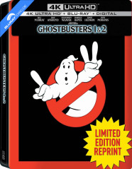 Ghostbusters I & II 4K - Limited Edition Steelbook (Neuauflage) (4K UHD + Blu-ray + Bonus Blu-ray) (US Import) Blu-ray