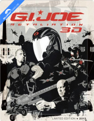 G.I. Joe: Retaliation 3D - Walmart Exclusive Limited Edition Steelbook (Blu-ray 3D + Blu-ray + DVD + Digital Copy) (US Import ohne dt. Ton) Blu-ray