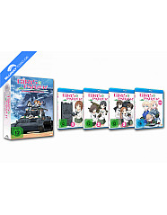 Girls und Panzer: Vol. 1-3 (Ep. 01-12) + OVA Collection (4 Blu-ray) Blu-ray