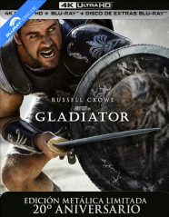 Gladiator (2000) 4K - 20º Aniversario - Edición Metálica Limitada (Neuauflage) (4K UHD + Blu-ray + Bonus Blu-ray) (ES Import) Blu-ray