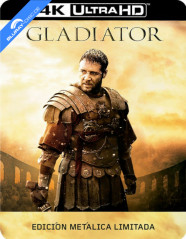 Gladiator (2000) 4K - Edición Metálica Limitada (4K UHD + Blu-ray + Bonus Blu-ray) (ES Import) Blu-ray