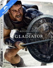 Gladiator (2000) 4K - Theatrical and Extended - 20th Anniversary - Limited Edition Steelbook (4K UHD + Blu-ray + Bonus Blu-ray) (KR Import ohne dt. Ton) Blu-ray