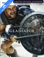 Gladiator 4K - Theatrical and Extended - Walmart Exclusive Limited Edition Steelbook (Neuauflage) (4K UHD + Blu-ray + Bonus Blu-ray + Digital Copy) (US Import ohne dt. Ton) Blu-ray