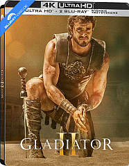Gladiator II 4K - Limited Edition Cover A Steelbook (4K UHD + Blu-ray + Bonus Blu-ray) (PL Import) Blu-ray
