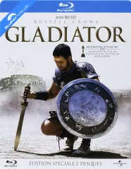 Gladiator - Theatrical and Extended - Édition Boîtier Steelbook (Blu-ray + Bonus Blu-ray) (FR Import) Blu-ray