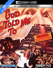 God Told Me To (1976) 4K (4K UHD + Blu-ray) (US Import ohne dt. Ton) Blu-ray