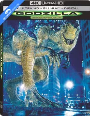 Godzilla (1998) 4K - 25th Anniversary - Limited Edition Steelbook (4K UHD + Blu-ray + Digital Copy) (CA Import) Blu-ray
