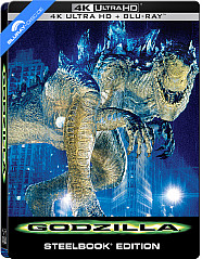 Godzilla (1998) 4K - Edizione Limitata Steelbook (4K UHD + Blu-ray) (IT Import) Blu-ray