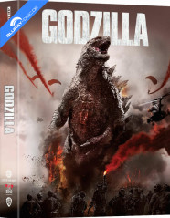 Godzilla (2014) 4K - Manta Lab Exclusive #42 Limited Edition Lenticular Fullslip A Steelbook (4K UHD + Blu-ray) (HK Import) Blu-ray