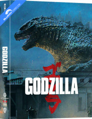 Godzilla (2014) 4K - Manta Lab Exclusive #42 Limited Edition Lenticular Fullslip B Steelbook (4K UHD + Blu-ray) (HK Import) Blu-ray